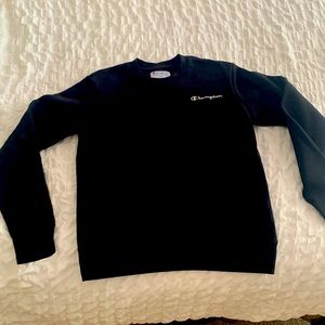 Black Champion crew neck sweatshirt Women’s small